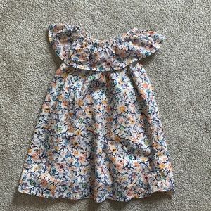 Off the shoulder floral dress